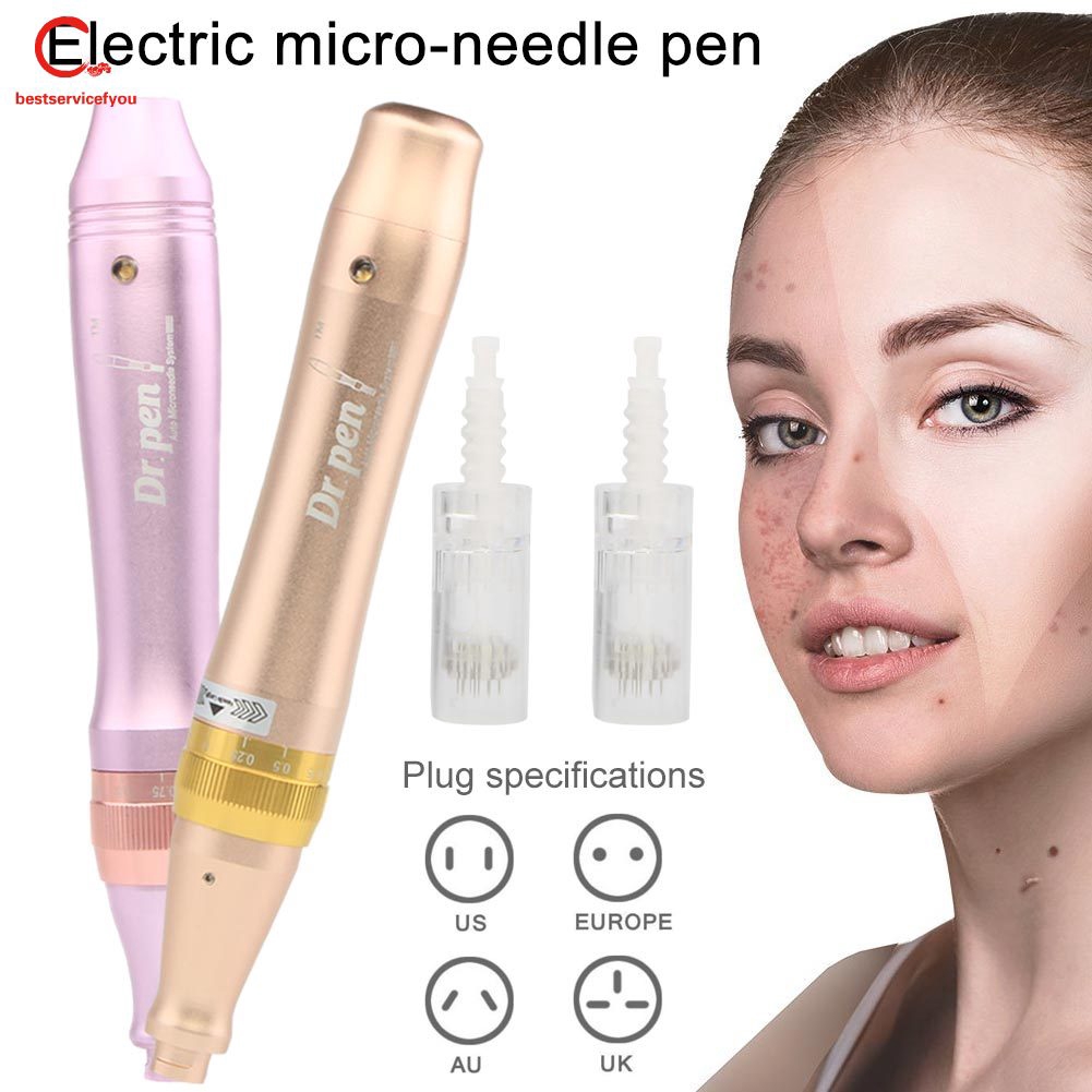 (Hàng Mới Về) Set Máy Hút Mụn Dr.Pen 0-2.5mm M7 Micro Chất Lượng Cao