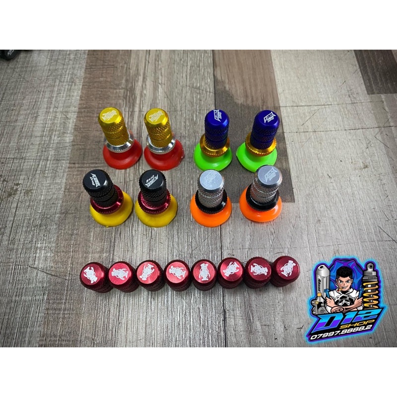 VAN LỐP XE/ VAN VÒI CHẤT LIỆU NHÔM MÀU PHỐI NGẪU NHIÊN