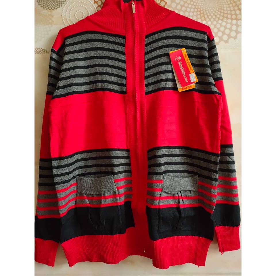 Áo khoác len trung niên dệt kim Size Đại Quảng Châu | BigBuy360 - bigbuy360.vn