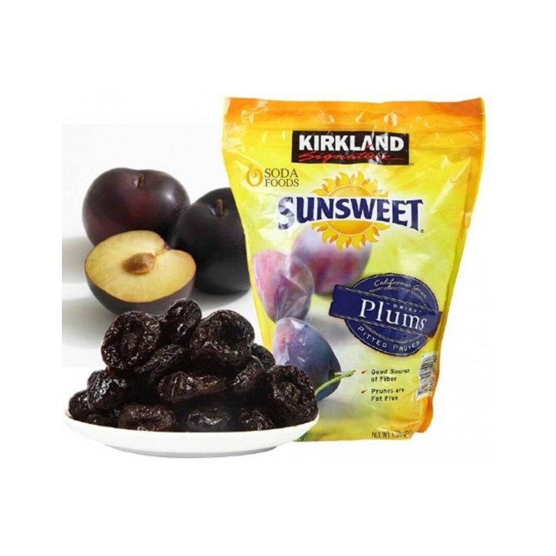 Quả Mận Sấy Khô Kirkland Sunsweet 1.59kg của Mỹ, mận sấy Sunsweet kirkland