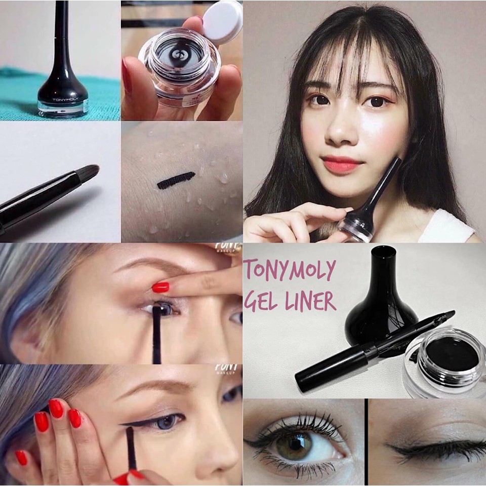 GEL KẺ MẮT TONYMOLY BLACKSTAGE GEL EYELINER (SẴN)