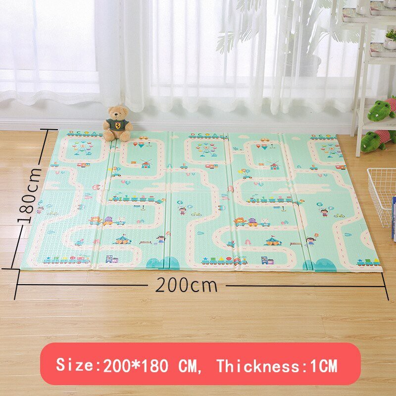 Xốp Sàn Gấp Gọn Cho Bé 1.8m x 2m