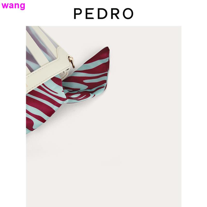 PEDRO [New Product] Bucket Bag PW2-16610005 Ladies Stitching Bag Face Hand Single Shoulder Bag