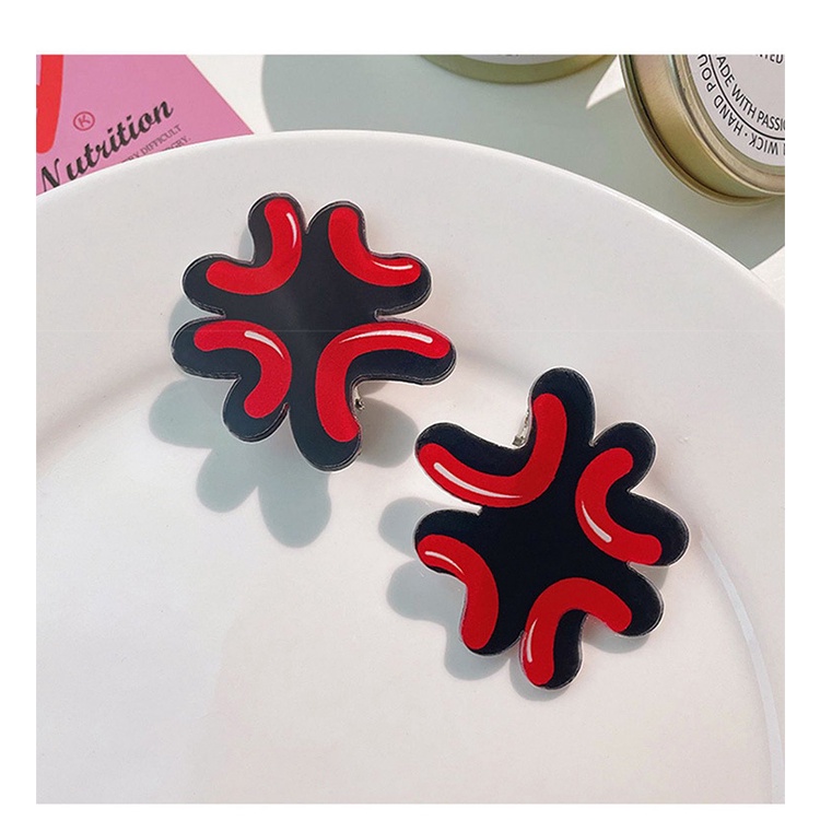 (Hàng Mới Về) Kẹp Tóc Hình Giọt Nước Không Gây Mồ Hôi 2021