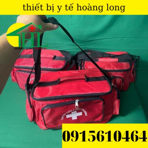 Túi Cứu Thương Màu Đỏ Cỡ Đại 34x22x22cm - Túi Y Tế