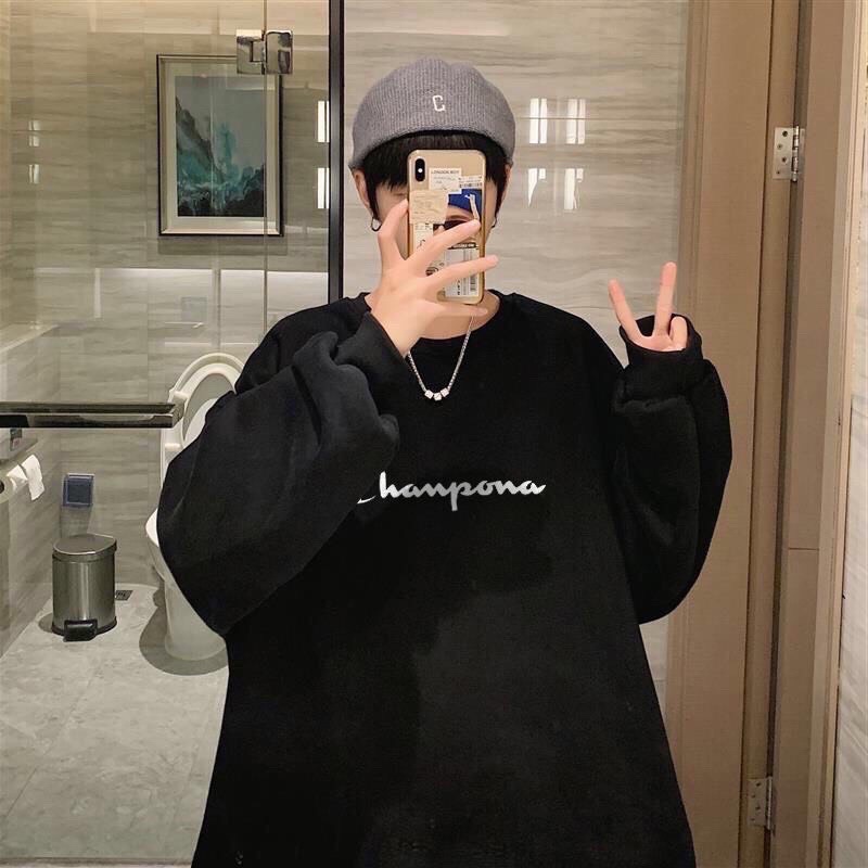 Áo nỉ cổ tròn Champi TT