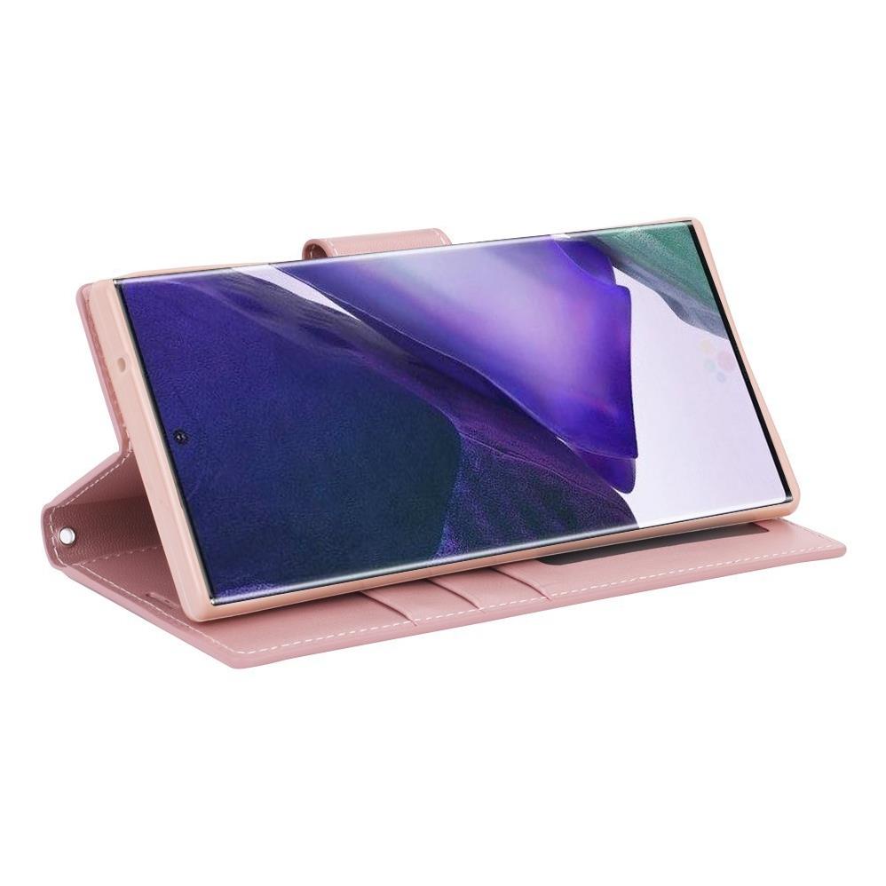 Bao da dạng ví Samsung Galaxy Note 20 / Note 20 ultra hiệu Hanman cao cấp, ngăn đựng thẻ ATM tiền tiện lợi