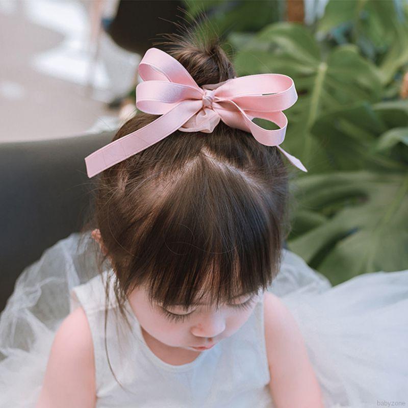 Dây Buộc Tóc Nơ Xinh Xắn Cho Bé Gái