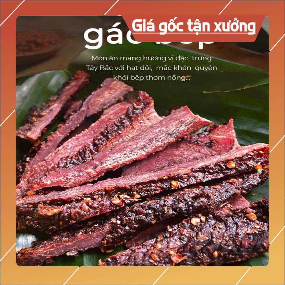 [ICLN9 giảm 5K cho đơn hàng 50k]  Thịt Trâu Gác Bếp Mường Then Loại Xịn Chuẩn Vị Tây Bắc Dân Tộc Thái