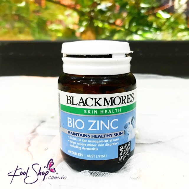 [Vỏ hộp đựng]💕 Viên kẽm Blackmores Bio Zinc 💕