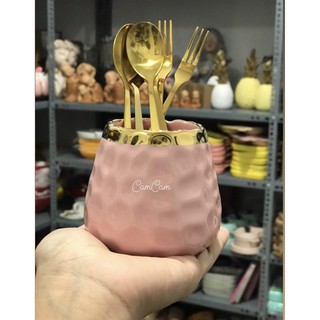 Bộ Cốc Thìa Cafe Và Dĩa