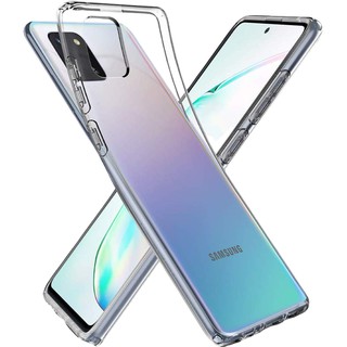 Ốp Samsung Note 10 Lite dẻo trong suốt (Loại đẹp)