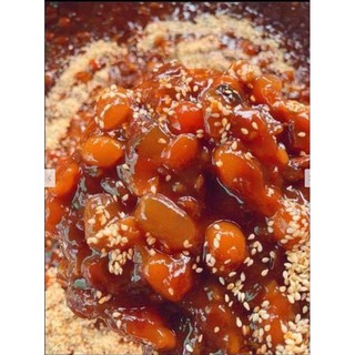 đá me hạt dẻo