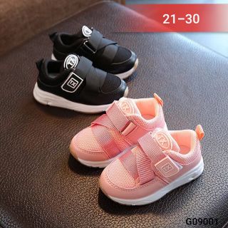 Giày thể thao quai dán TX đen 23