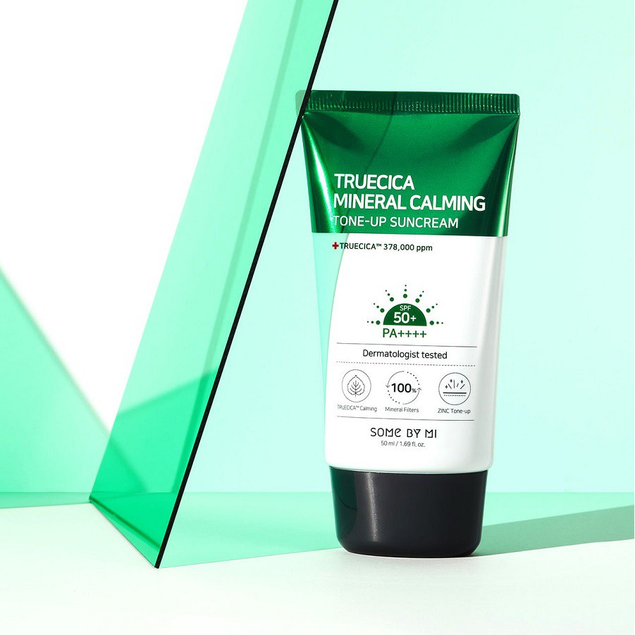 Kem Chống Nắng Some By Mi Truecica Mineral Calming Tone-up Suncream 50ml