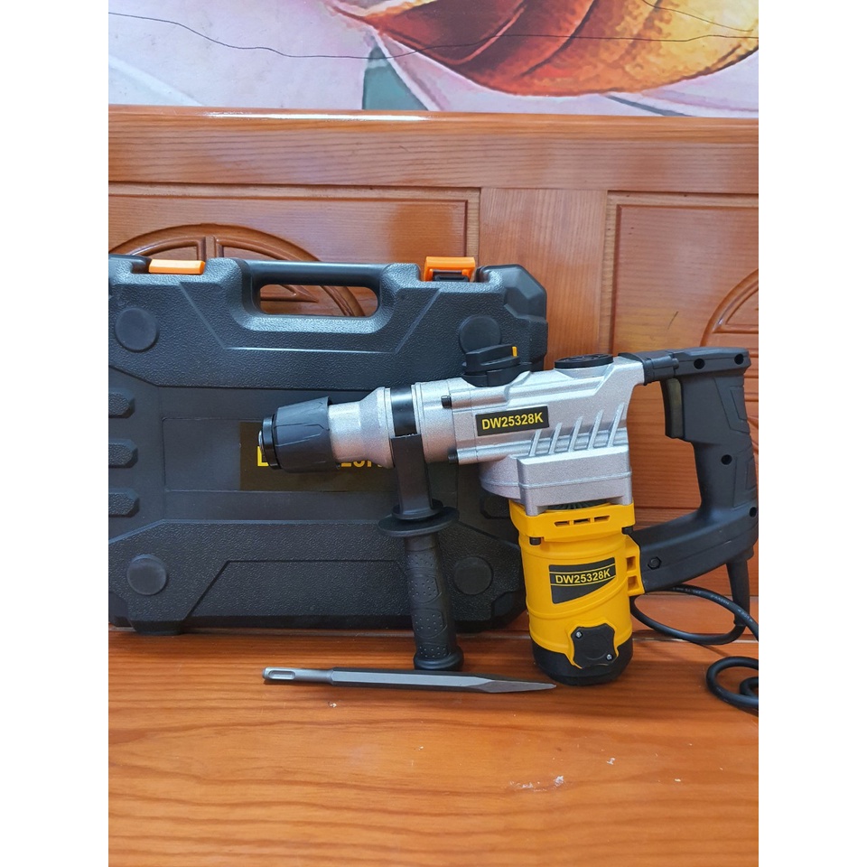 Máy khoan đục tường, bê tông, siêu khỏe DW 25328K Đài Loan, TẶNG kèm mũi đục