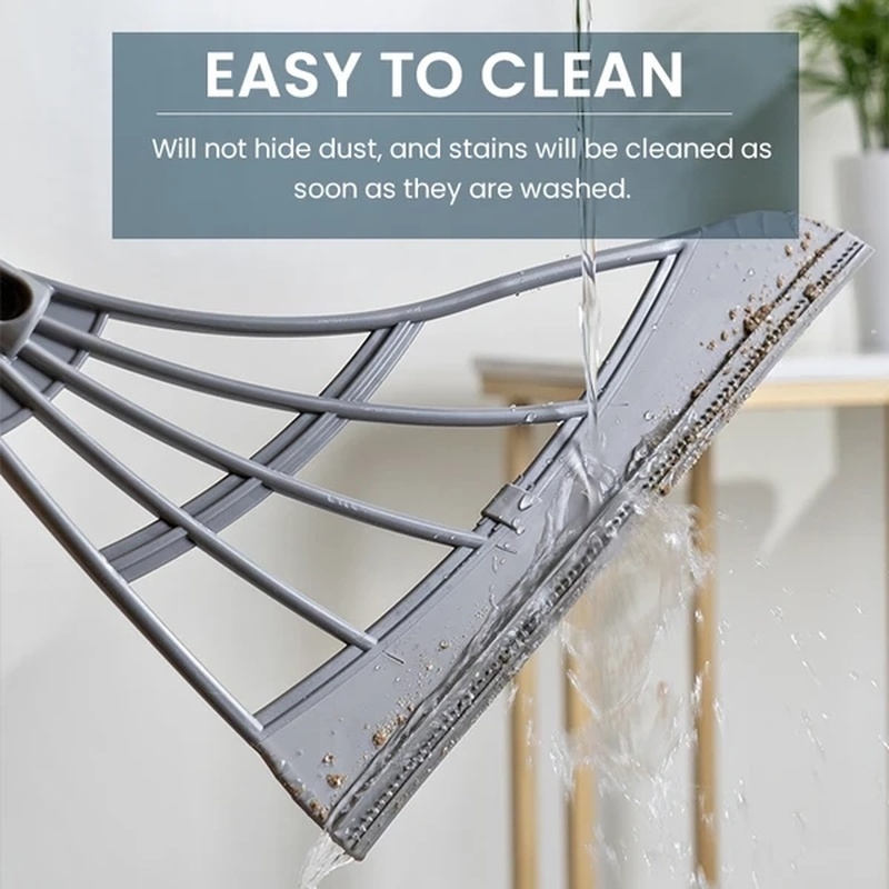 1 Chổi Quét Sàn Nhà Bằng Silicone 2 Trong 1 Đa Năng Có Thể Điều Chỉnh