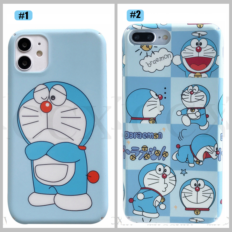 Ốp điện thoại nhựa cứng in hình Doraemon cho Xiaomi Mi 10 Mi 9 9t Pro Mi 8 Mi 9 Se Mi 9 Mi 8 A3 Lite Mi 6 6x A2 Note 3