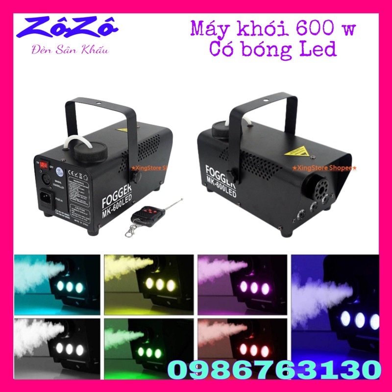 Máy khói 600w led