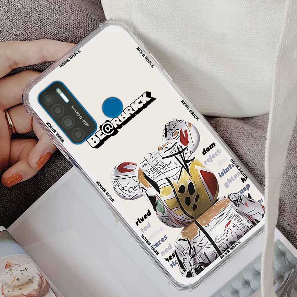 Ốp Vsmart Star 5 / Joy 4 / Live 4 be@r brick, thể thao, ốp lưng thời trang cao cấp