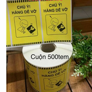 GIÁ RẺ NHẤT) Tấm decan cảnh báo Hàng Dễ Vỡ 6x9
