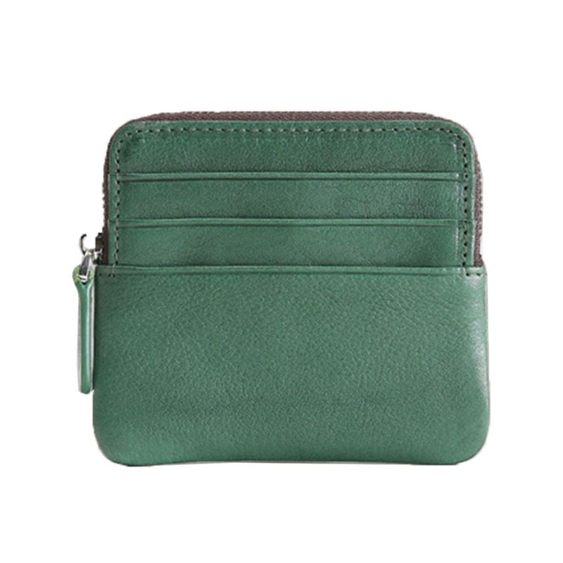 Ví Da Đựng Thẻ Mini Phong Cách Vintage Cho Nam