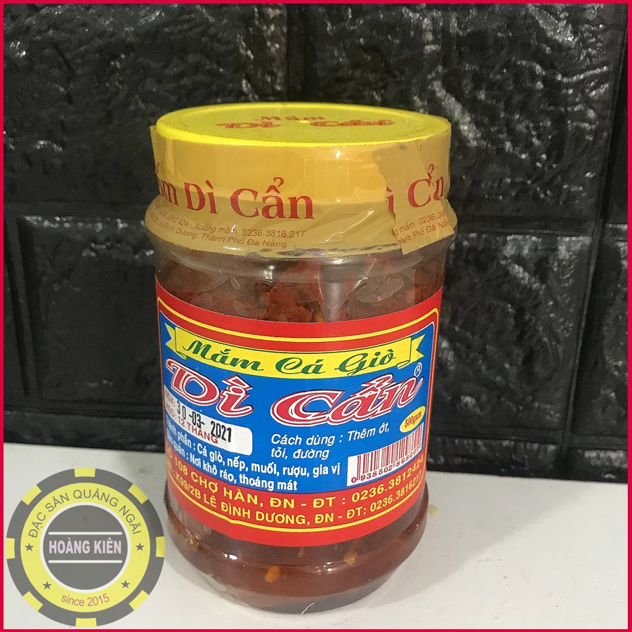 Mắm Cá Giò Dì Cẩn Đà Nẵng_500gr
