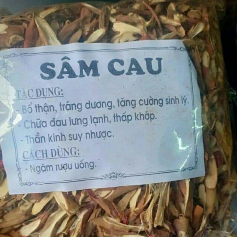 sỉ giá gốc sâm cau khô 500g - 1kg