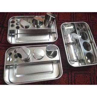 Bộ khay y tế 3 ống và 4 ống