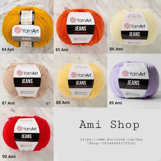 Len YarnArt Jeans (Bảng 69 - 90)