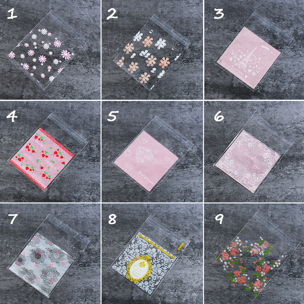 Set 100 Túi Nhựa Đựng Bánh Kẹo Tiện Lợi | BigBuy360 - bigbuy360.vn