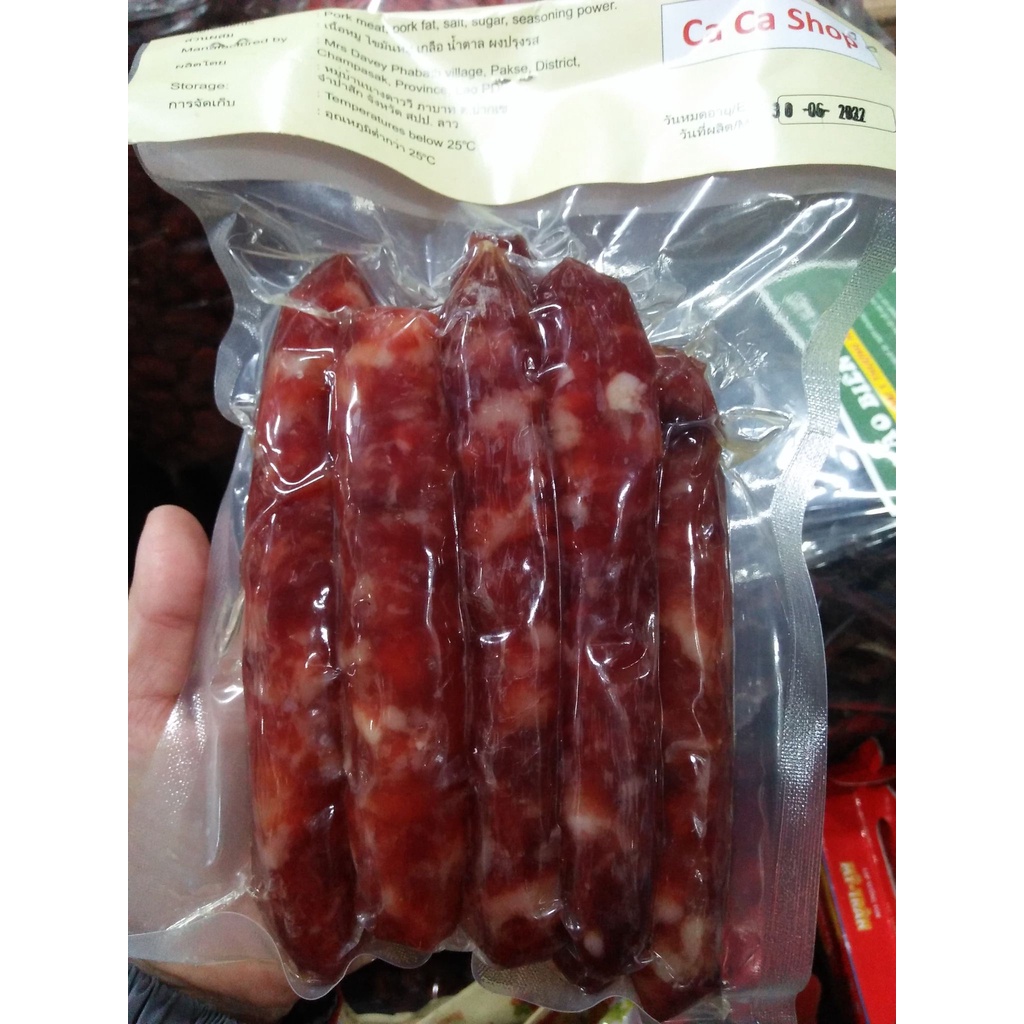 LẠP XƯỞNG LÀO CA CA CHÍNH GỐC - siêu thơm, ngon