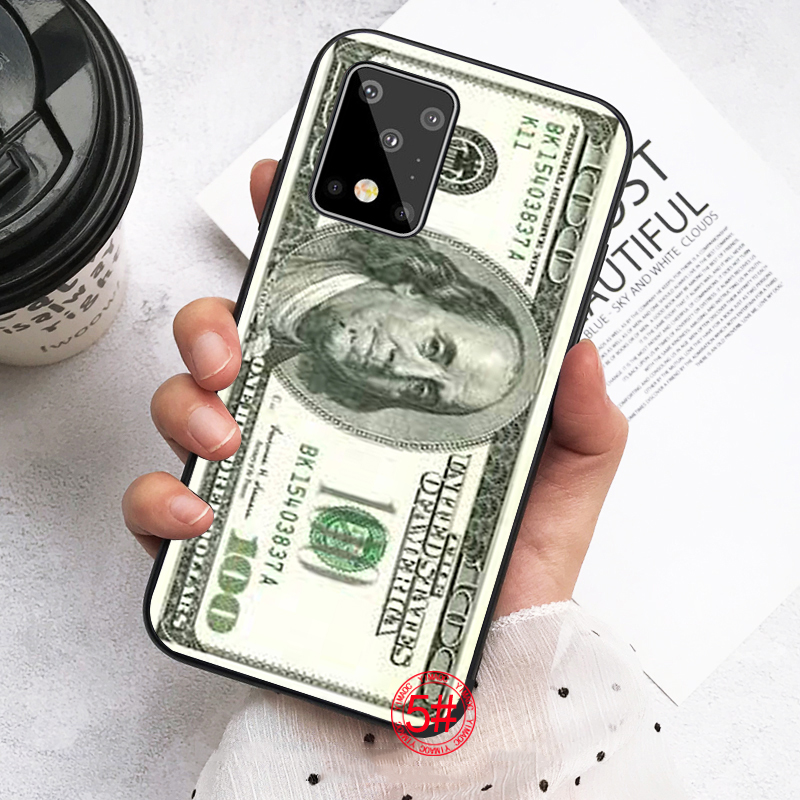 Ốp điện thoại mềm họa tiết 179B tiền đô cho Samsung M10 M20 M30 M30S M21 M31 M31S M51 S30 Plus Ultra
