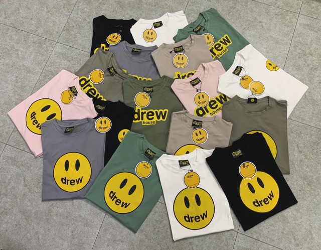 [ SALE SẬP SÀN ] Combo Drew house tee logo box full túi zip