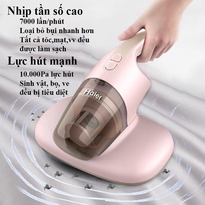 Máy Hút Bụi Haier Giường Nệm Sofa Diệt Khuẩn, Máy hút bụi diệt khuẩn UV hút bụi gối đệm giường, Vệ Sinh Giường Nệm