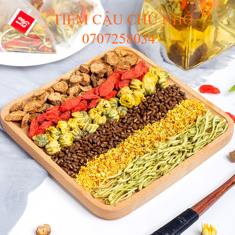 GÓI DÙNG THỬU TRÀ KIM NGÂN HOA CÚC - TRÀ GIẢI ĐỘC GIẢM MỤN TỐT