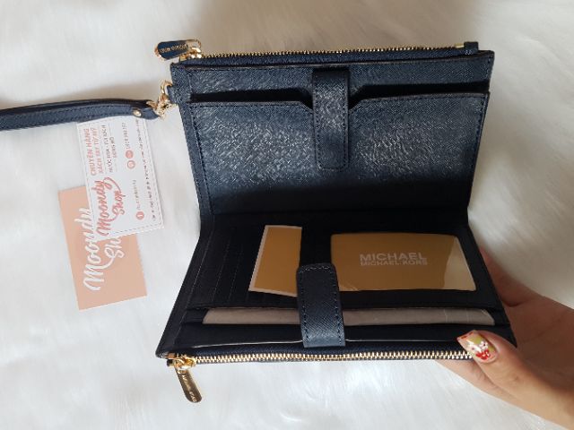 Ví MK newtag auth màu xanh đậm