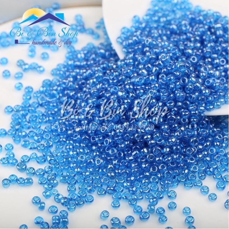 90g Hạt Cườm Đại 4mm Màu Bóng Đính Kết Trang Phục, Làm Trang Sức Handmade