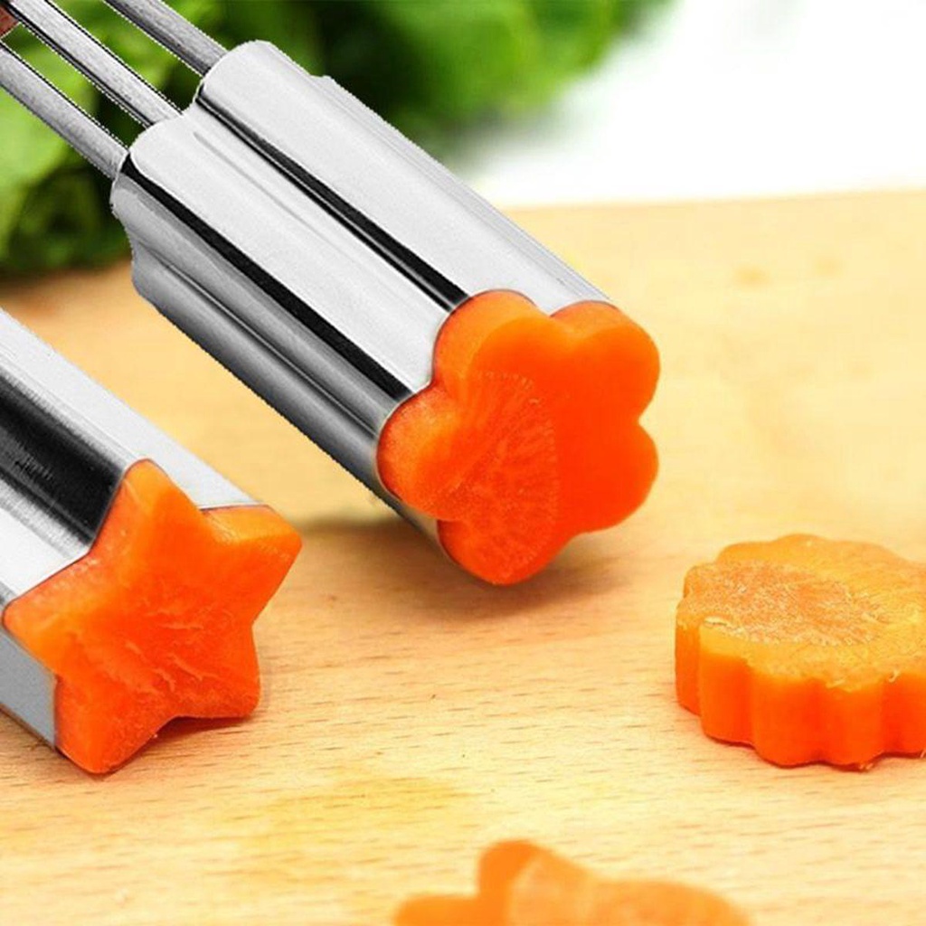 YIYU 1 Khuôn cắt tạo hình trái cây  trang trí bánh bằng thép không gỉ DIY