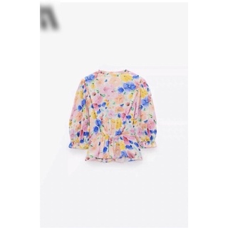 (Sẵn) Áo hoa Zaraaa dư sịn