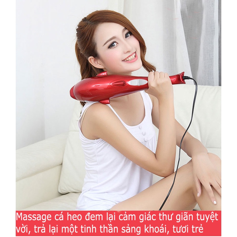 Máy massage cầm tay hình cá heo (Loại to)