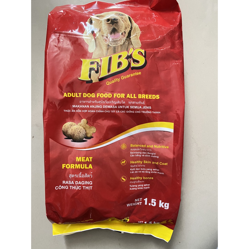 Fibs 1.5kg - Thức ăn cho chó lớn
