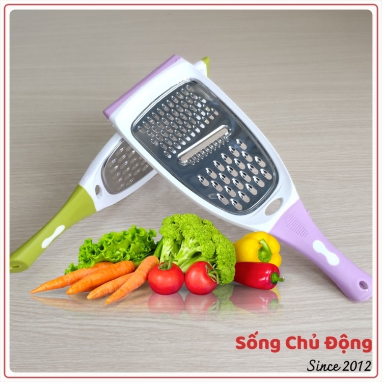 Bào rau củ quả đa năng dao bào nạo sợi chuyên dụng nhiều dạng lưỡi, bén tạo hình dễ dàng thao tác