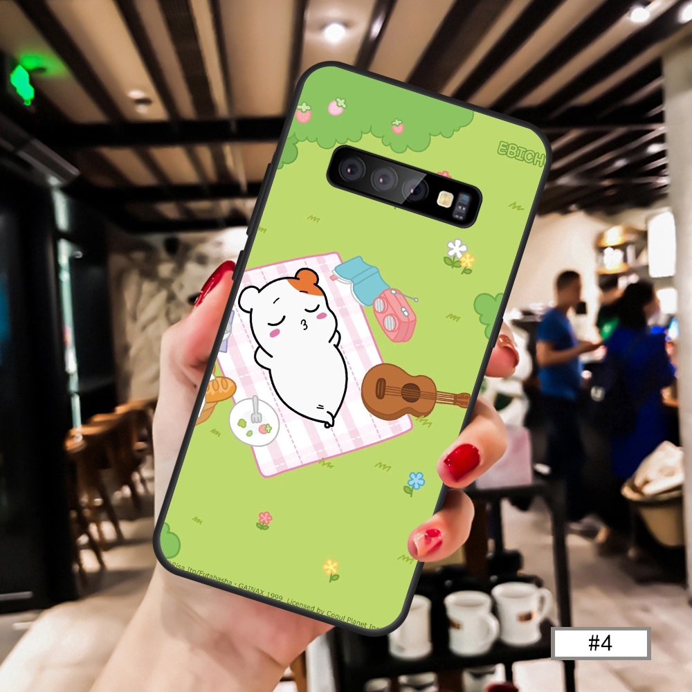 Ốp điện thoại mềm hình cún hoạt họa cho Samsung S8 S8 Plus S9 S10 S10+ Note8 Note9 Note10 10+