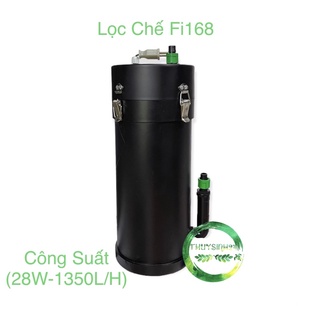 Lọc thùng chế | lọc thùng thủy sinh fi168 | 28W - 1350L/H  máy lọc nước thủy sinh - bể cá