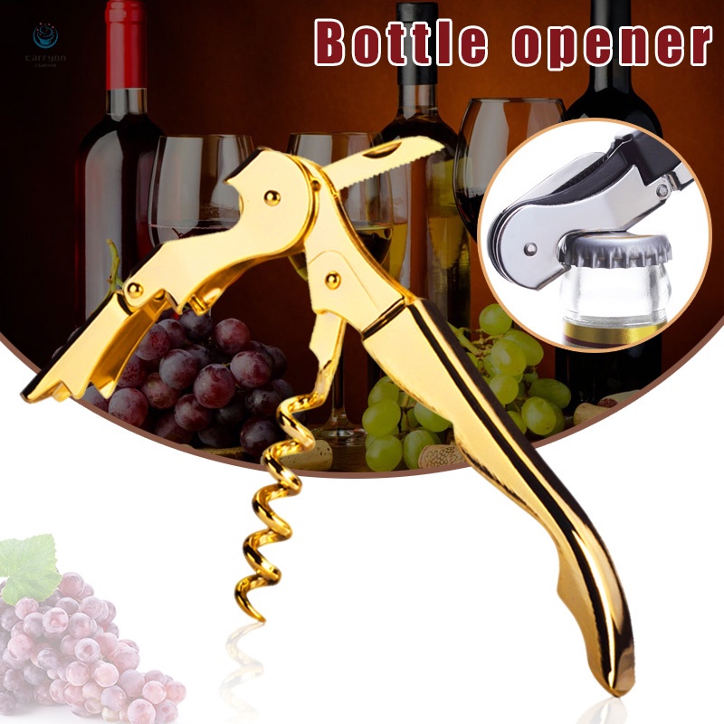 Dụng cụ mở nắp chai rượu vang tiện dụng cho gia đình