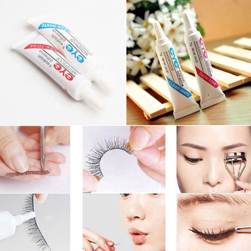 Keo Dán Mi Trong Suốt, Keo Dán Kim Tuyến Gilter Make Up Eyelash Adhesive