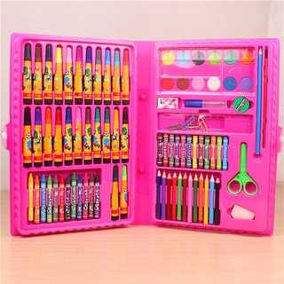 Set 2 bộ màu vẽ 86 chi tiết cho bé yêu tập vẽ