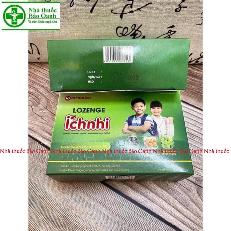 Viên Ngậm Ho Ích Nhi - Dành Cho Trẻ Em
