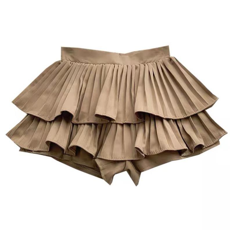 👗Chân Váy Tầng Xếp Ly Xòe Dáng Ngắn 2 Tầng Lưng Cạp Cao Leidi - Store | BigBuy360 - bigbuy360.vn
